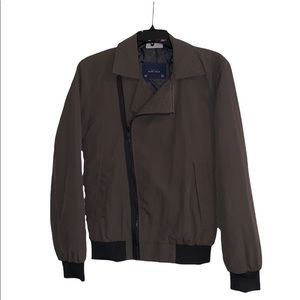 NEW Zara Men’s Bomber Jacket Hunter Green Sz S